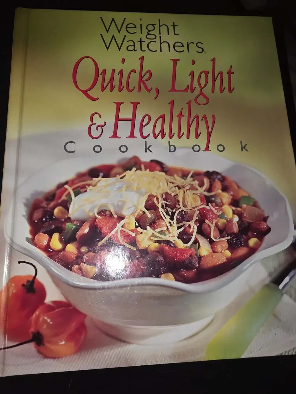 Weight Watchers Quick, Light & Healthy Cookbook 1998 Hardcover